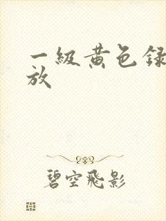 一级黄色录像播放