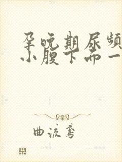 孕晚期尿频感觉小腹下面一直有尿意