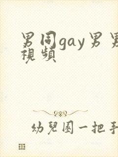 男同gay男男视频