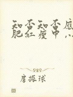 知否知否应是绿肥红瘦中 ,小沈氏全名叫什么封面