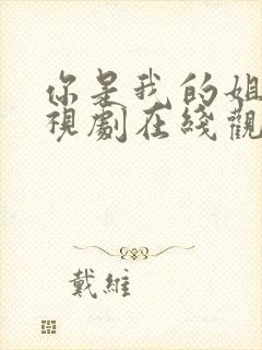 你是我的姐妹电视剧在线观看