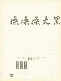 操操操大黑逼封面