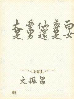 大爱仙尊白凝冰是男还是女封面