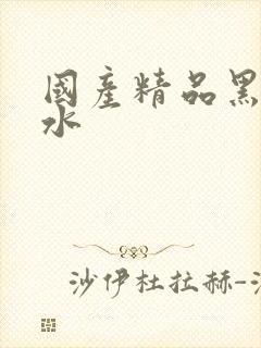 国产精品黑丝喷水封面