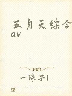 五月天综合婷婷av封面