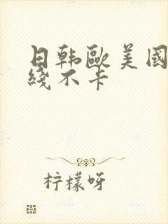 日韩欧美国产在线不卡