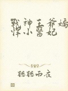 战神王爷娇宠彪悍小医妃