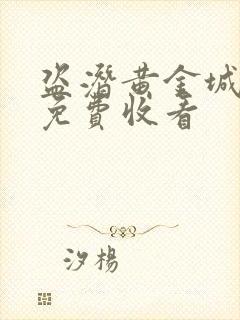 盗潜黄金城电影免费收看