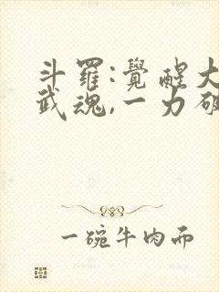 斗罗:觉醒大鼎武魂,一力破万法