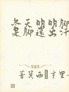 冬天明明脚冷但是脚还出汗