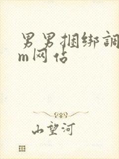 男男捆绑调教sm网站