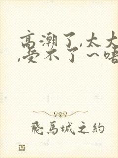 高潮了,太大了,受不了～唔