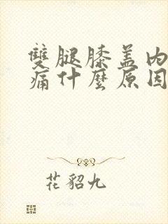 双腿膝盖内侧疼痛什么原因