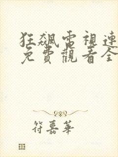 狂飙电视连续剧免费观看全集