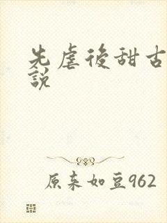 先虐后甜古言小说封面