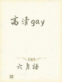 高清gay