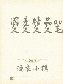 国产精品av久久久久久毛片