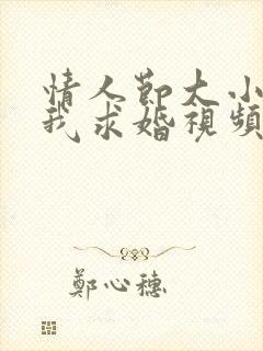 情人节大小姐向我求婚视频