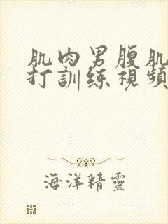 肌肉男腹肌抗击打训练视频大全