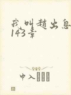 我叫赵出息 第143章封面