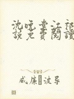 沈晚棠江祁的小说免费阅读