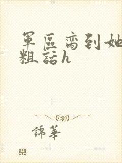 军区脔到她哭h粗话h