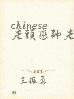 chinese老头恋帅老gaygay