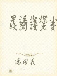 星汉灿烂小说在线阅读免费