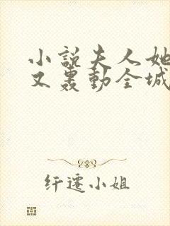 小说夫人她马甲又轰动全城了全篇