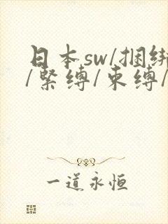 日本sw/捆绑/紧缚/束缚/羞辱/反绑/调教
