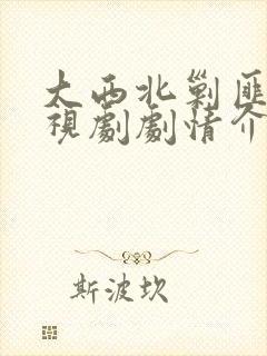 大西北剿匪记电视剧剧情介绍