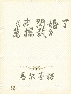 《我闪婚了个亿万总裁》