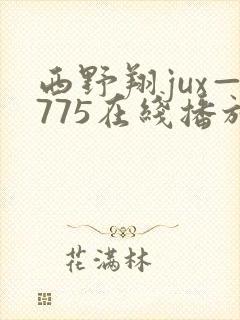 西野翔jux—775在线播放
