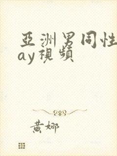 亚洲男同性恋gay视频封面