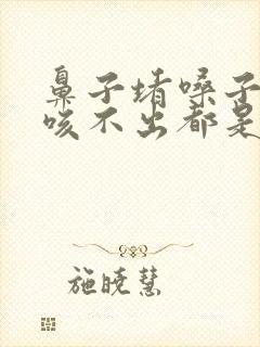 鼻子堵嗓子有痰咳不出都是黄痰封面