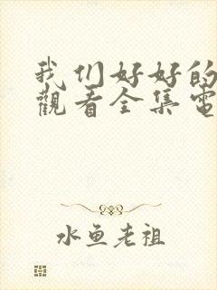 我们好好的免费观看全集电视剧