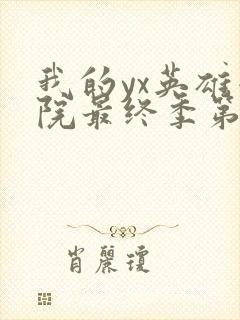 我的yx英雄学院最终季第八集