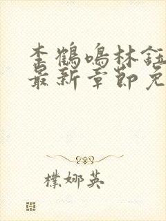 李鹤鸣林钰小说最新章节免费阅读