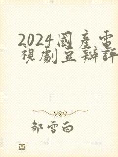 2024国产电视剧豆瓣评分排行榜