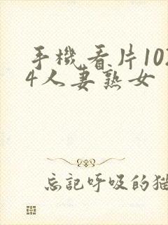 手机看片1024人妻熟女封面