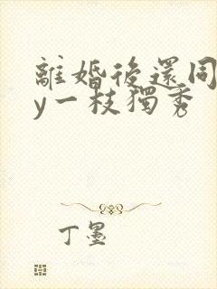 离婚后还同居by一枝独秀封面