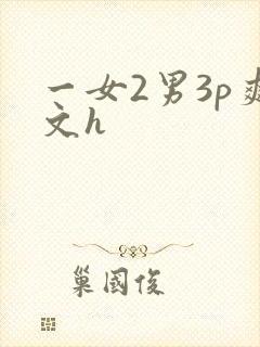 一女2男3p爽文h