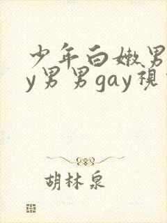 少年白嫩男gay男男gay视频