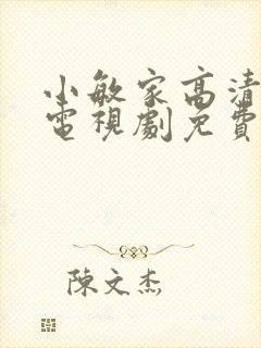 小敏家高清在线电视剧免费观看全集