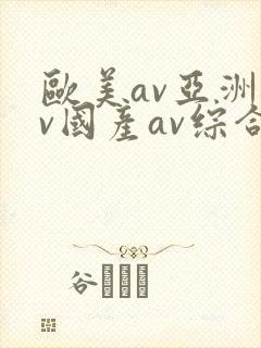欧美av亚洲av国产av综合区