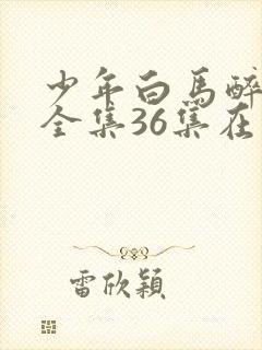少年白马醉春风全集36集在线观看