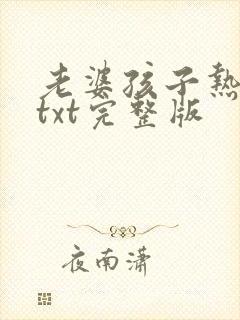 老婆孩子热炕头txt完整版