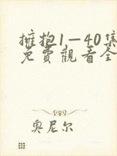 拥抱1—40集免费观看全集免费播放封面