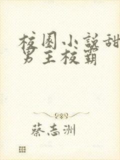 校园小说甜宠文男主校霸