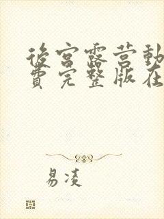 后宫露营动漫免费完整版在线观看